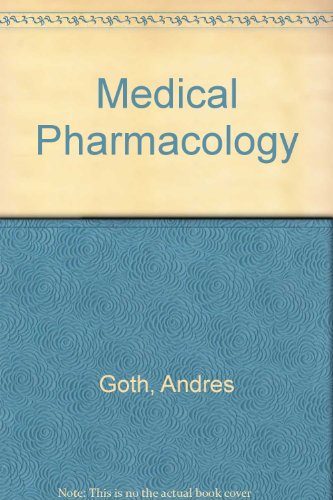 Beispielbild fr Medical Pharmacology zum Verkauf von Wonder Book