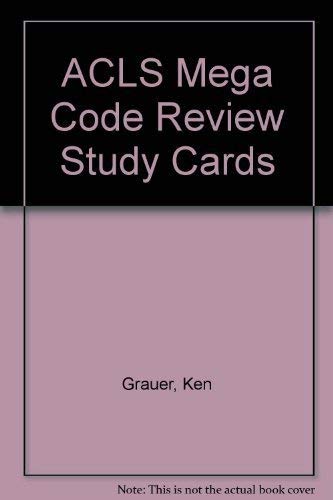 Stock image for Acls Mega Code Review Study Cards for sale by HPB-Red