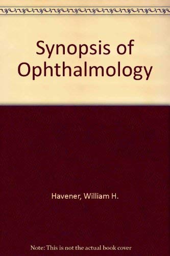 Imagen de archivo de Synopsis of ophthalmology: The ophthalmoscopy book a la venta por dsmbooks
