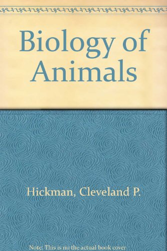 Beispielbild fr Biology Of Animals zum Verkauf von The History Place