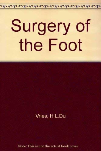 Stock image for Surgery of the Foot for sale by Ergodebooks