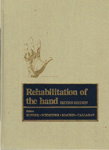 Imagen de archivo de Rehabilitation of the hand a la venta por Wonder Book