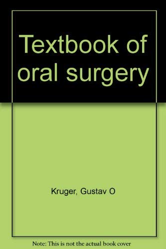 Beispielbild fr Textbook of oral surgery zum Verkauf von Wonder Book