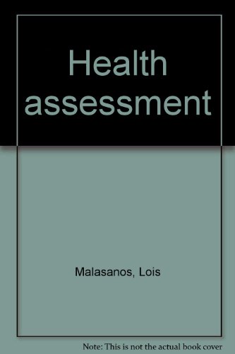 Stock image for Health Assessment for sale by Better World Books