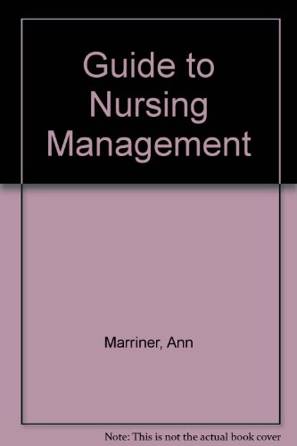 Stock image for Guide to nursing management for sale by HPB-Red