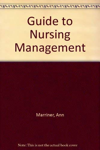 Imagen de archivo de Guide to Nursing Management a la venta por Anybook.com