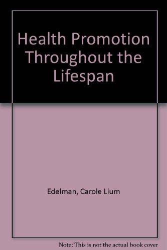 Imagen de archivo de HEALTH PROMOTION, Second Edition: Throughout the Lifespan. a la venta por SUNSET BOOKS