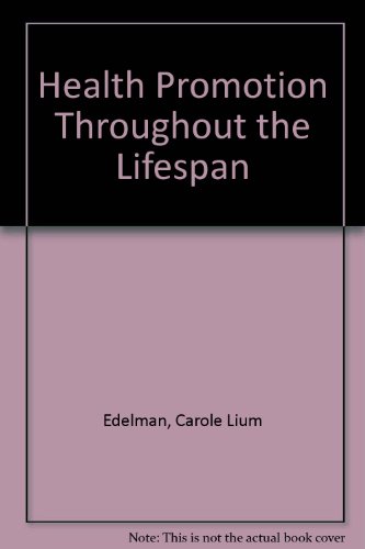 Stock image for HEALTH PROMOTION, Second Edition: Throughout the Lifespan. for sale by SUNSET BOOKS