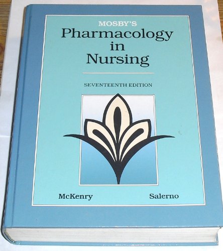 9780801632945: Mosby's pharmacology in nursing
