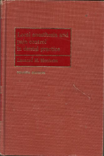 Imagen de archivo de LOCAL ANESTHESIA AND PAIN CONTROL IN DENTAL PRACTICE a la venta por Neil Shillington: Bookdealer/Booksearch