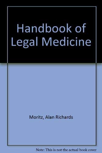 Stock image for Handbook of legal medicine for sale by HPB-Red