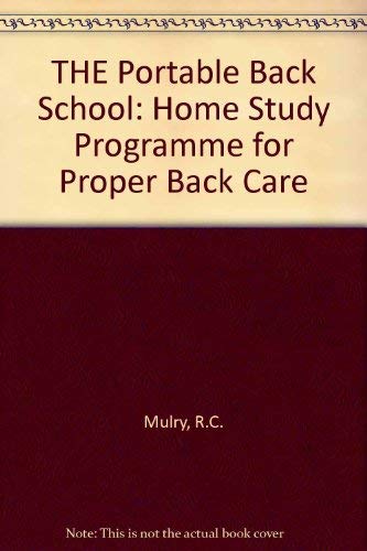 Stock image for The portable back school: A home study program for proper back care for sale by Hawking Books