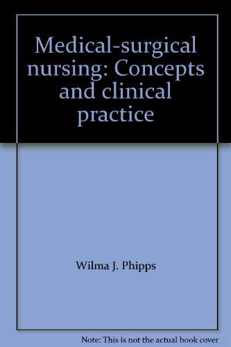 Imagen de archivo de Medical-surgical nursing: Concepts and clinical practice a la venta por Wonder Book