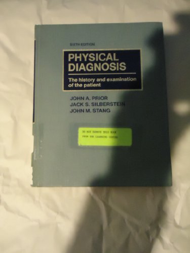 Beispielbild fr Physical Diagnosis : The History and Examination of the Patient zum Verkauf von Better World Books