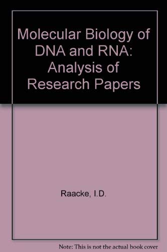 Molecular Biology of DNA and RNA - An Analysis of Research Papers