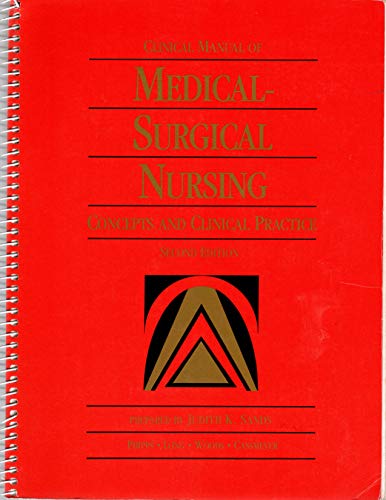 Beispielbild fr Clinical Manual of Medical-Surgical Nursing (v. 1) zum Verkauf von Wonder Book