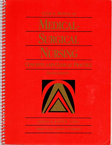 Imagen de archivo de Clinical Manual of Medical-Surgical Nursing (v. 1) a la venta por Wonder Book