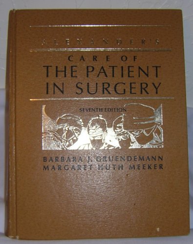 Beispielbild fr Care of the Patient in Surgery zum Verkauf von WorldofBooks