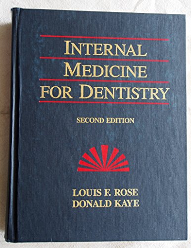 Beispielbild fr Internal Medicine for Dentistry zum Verkauf von HPB-Red