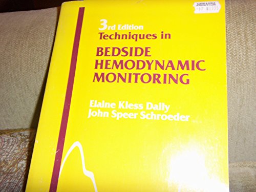 9780801643750: Techniques in Bedside Hemodynamic Monitoring