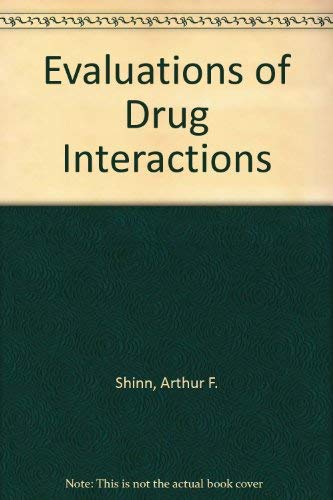 Stock image for Evaluations of Drug Interactions for sale by HPB-Red