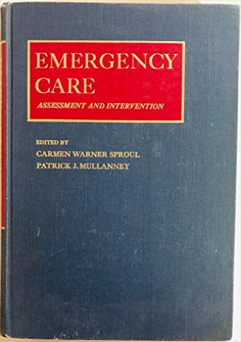 Beispielbild fr Emergency Care: Assessment and Evaluation zum Verkauf von Wonder Book