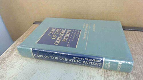 Care of the Geriatric Patient: In the Tradition of E.V. Cowdry