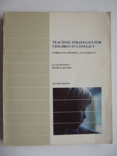 Imagen de archivo de Teaching strategies for children in conflict: Curriculum, methods, and materials a la venta por POQUETTE'S BOOKS