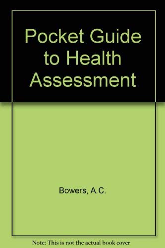 Stock image for Health Assessment: A Pocket Guide for sale by Basement Seller 101