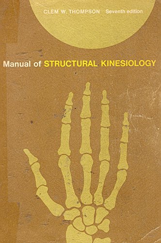 Stock image for Manual of Structural Kinesiology for sale by Bookensteins