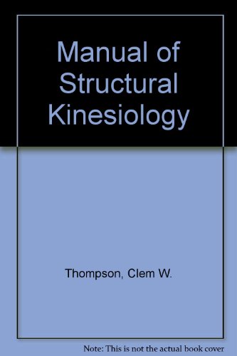 Imagen de archivo de Manual of structural kinesiology a la venta por HPB-Red