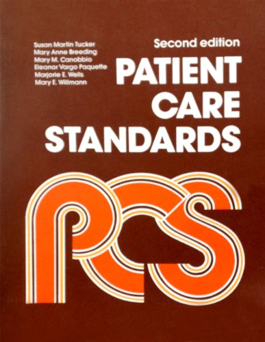 Beispielbild fr Patient Care Standards zum Verkauf von Book ReViews