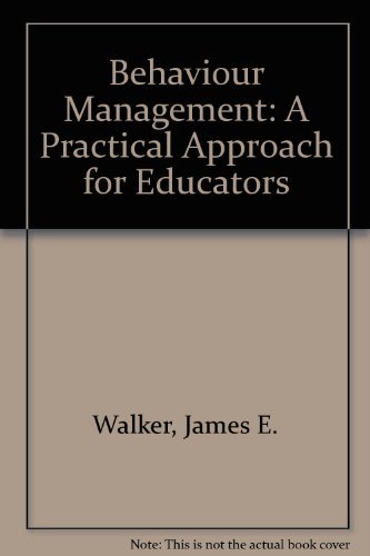 Stock image for Behavior Management: A Practical Approach for Educators for sale by ThriftBooks-Dallas