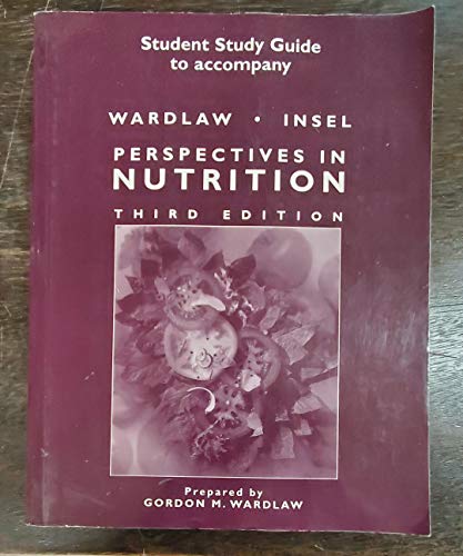 Imagen de archivo de Perspectives in Nutrition: Study Guide a la venta por HPB-Red