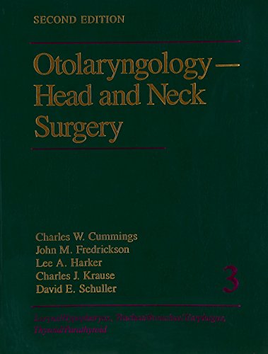 Imagen de archivo de Otolaryngology: Head and Neck Surgery a la venta por GuthrieBooks