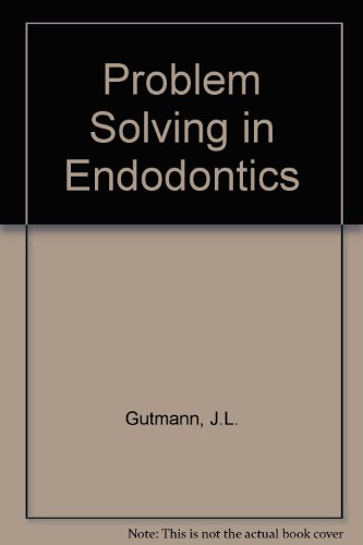 Beispielbild fr Problem Solving in Endodontics: Prevention, Identification, and Management zum Verkauf von ThriftBooks-Atlanta