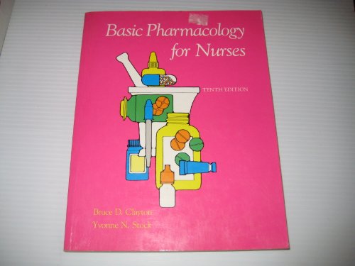 Stock image for Basic Pharmacology for Nurses for sale by ThriftBooks-Dallas