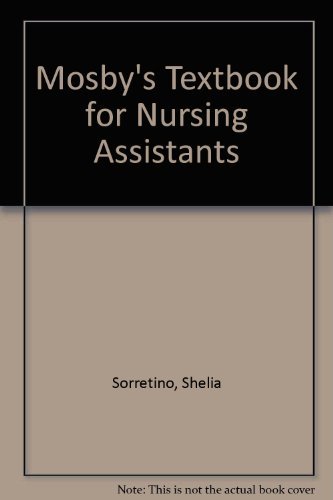 9780801665899: Mosby's Textbook for Nursing Assistants
