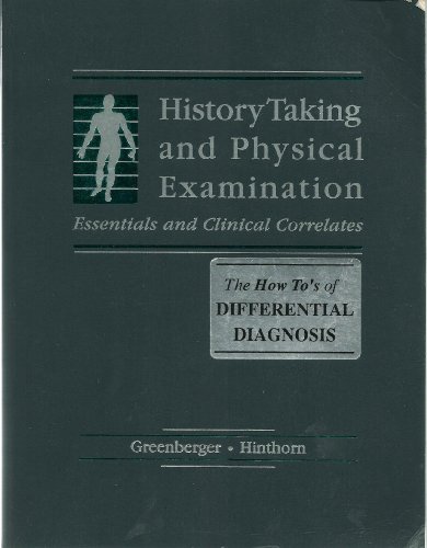 Beispielbild fr History Taking and Physical Examination: Essentials and Clinical Correlates zum Verkauf von Ergodebooks