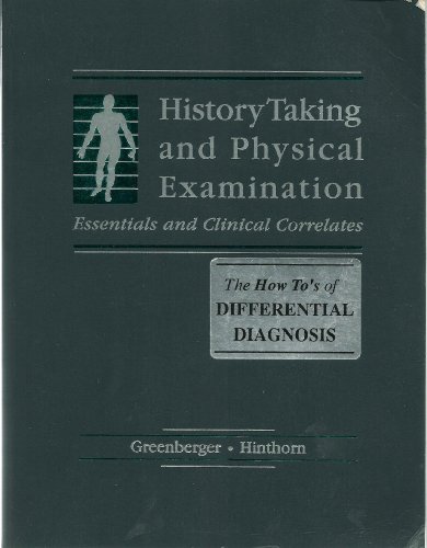 Stock image for History Taking and Physical Examination: Essentials and Clinical Correlates for sale by Library House Internet Sales