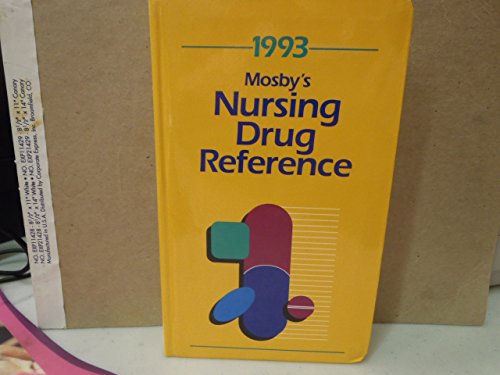 Beispielbild fr Mosby's Nursing Drug Reference 1993 zum Verkauf von BookHolders