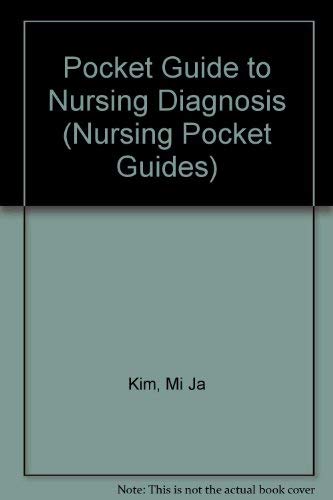 Imagen de archivo de Pocket Guide to Nursing Diagnoses a la venta por HPB-Red