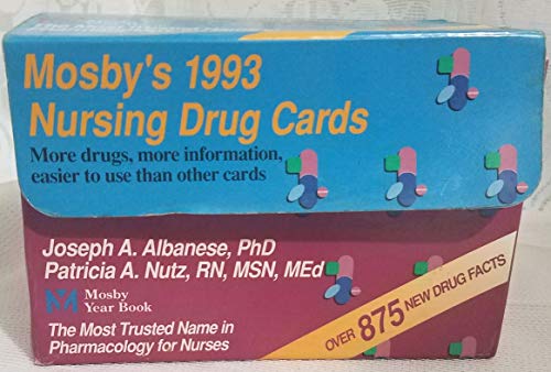 Stock image for Mosby's Nursing Drug Cards for sale by Phatpocket Limited