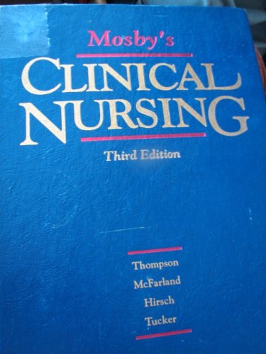 Imagen de archivo de Mosby's Clinical Nursing a la venta por Top Notch Books