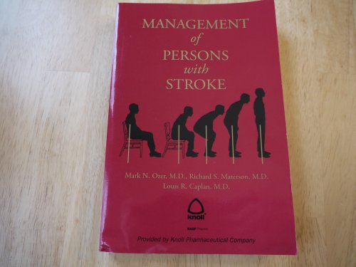 Stock image for Management of Persons with Stroke for sale by Better World Books
