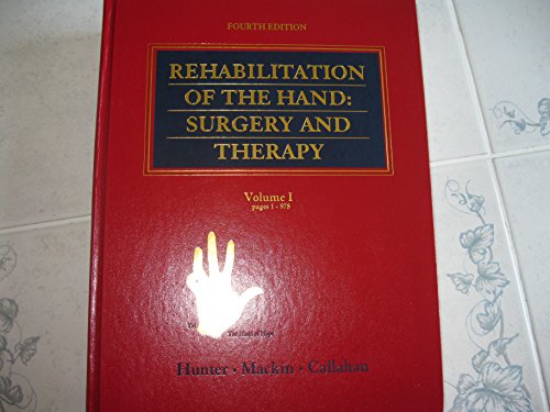 Beispielbild fr Rehabilitation of the Hand: Surgery and Therapy (2 Volume Set) zum Verkauf von Hawking Books