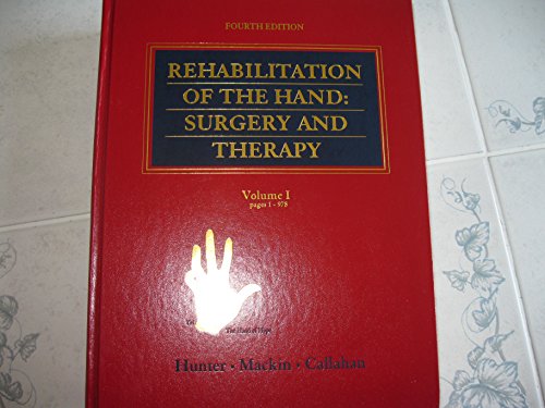 Stock image for Rehabilitation of the Hand: Surgery and Therapy (2 Volume Set) for sale by Hawking Books