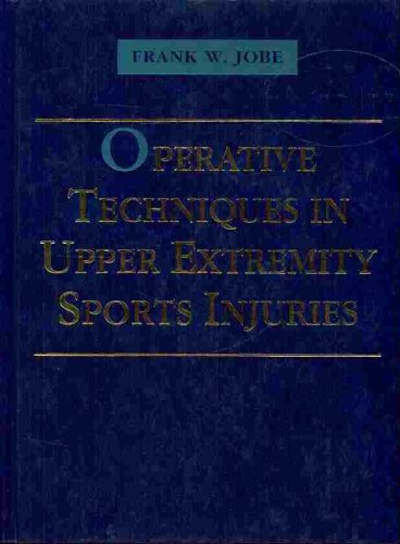 Imagen de archivo de Operative Techniques In Upper Extremity Sports Injuries a la venta por HPB-Red