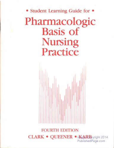 Beispielbild fr Pharmacological Basis of Nursing Practice zum Verkauf von Books Puddle