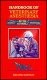 Beispielbild fr Hdbk of Veterinary Anesthesia zum Verkauf von Wonder Book